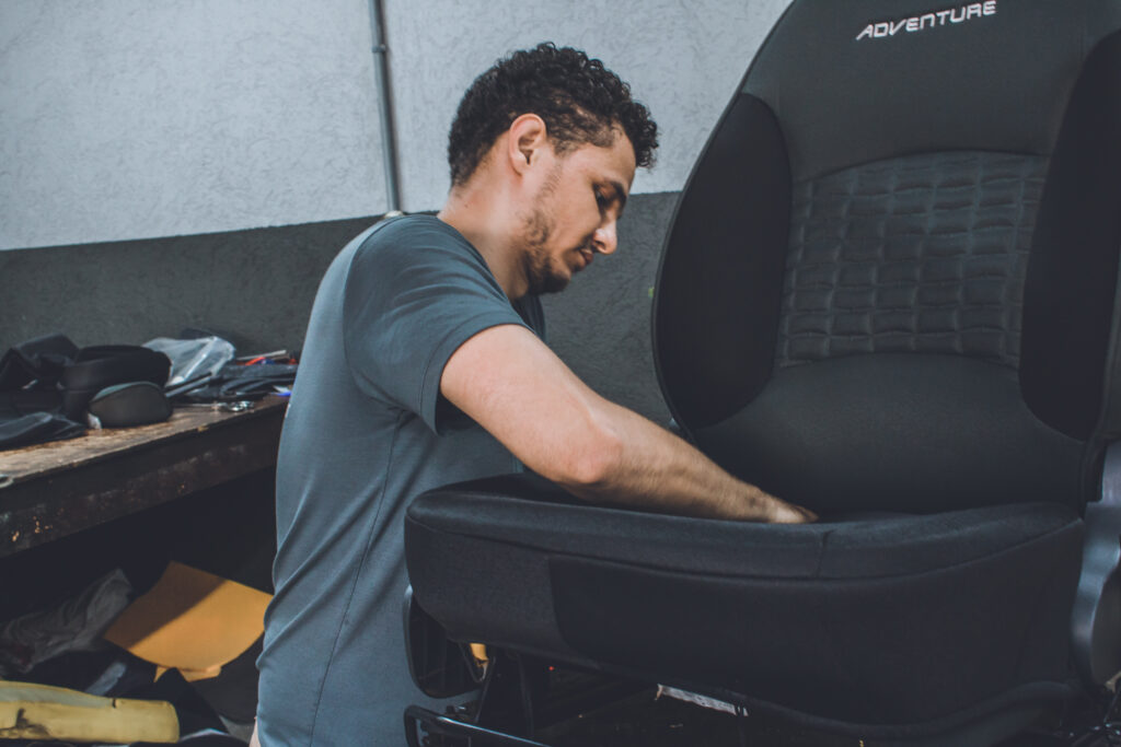 Interior automotivo protegido com produtos da Criacar