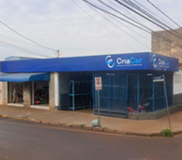 Fachada da loja CriaCar na Rua Tamandar&eacute;, em Ribeir&atilde;o Preto